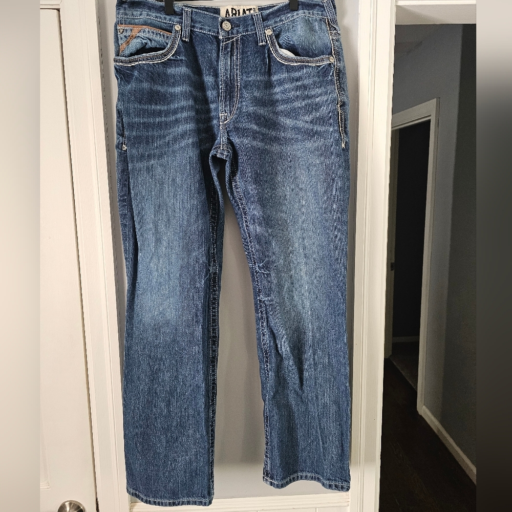 Ariat Men's Low Rise M4 -Blue Jeans